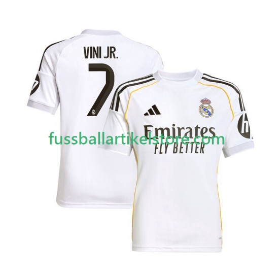 Real Madrid Heimausrüstung Vinicius Junior 7 2025-2026 Herren Trikot S/S