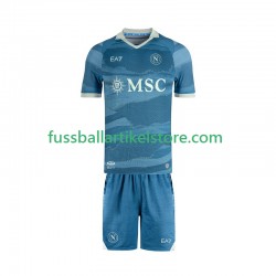 SSC Neapel Heimausrüstung SSC Special 2024-2025 Kinder Set(Trikot und Hose) S/S