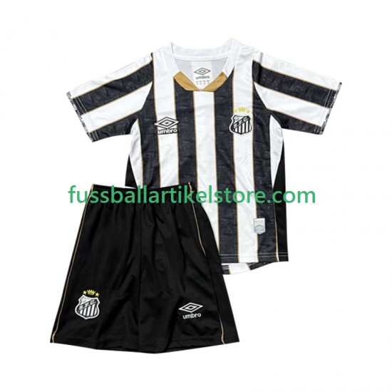 Santos Auswärtsausrüstung 2025-2026 Kinder Set(Trikot und Hose) S/S
