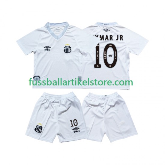 Santos Heimausrüstung Neymar JR 10 2025-2026 Kinder Set(Trikot und Hose) S/S