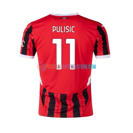 AC Mailand Heimausrüstung Pulisic 11 2024-2025 Herren Trikot S/S