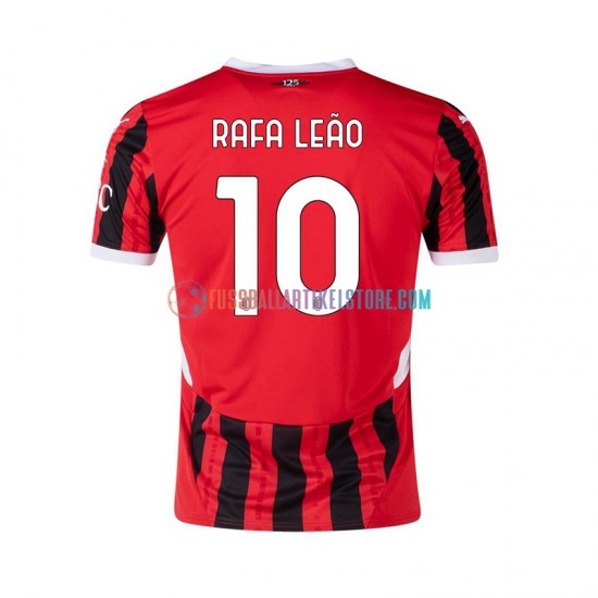 AC Mailand Heimausrüstung RAFA LEAO 10 2024-2025 Herren Trikot S/S