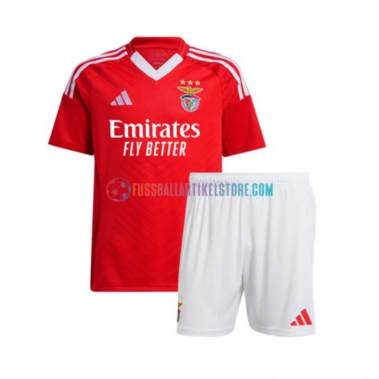 Benfica Heimausrüstung 2024-2025 Kinder Set(Trikot und Hose) Rot S/S