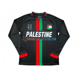Club Deportivo Palestino Heimausrüstung Center Stripre 2024-2025 Herren Trikot L/S