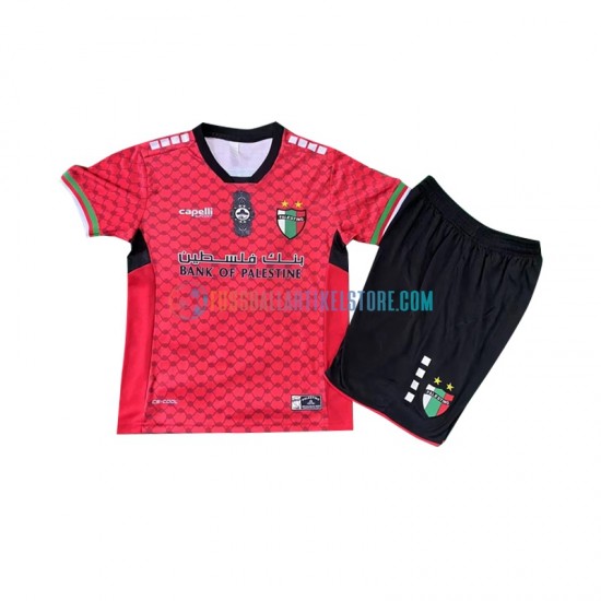 Club Deportivo Palestino Heimausrüstung Torwart 2024-2025 Kinder Set(Trikot und Hose) S/S