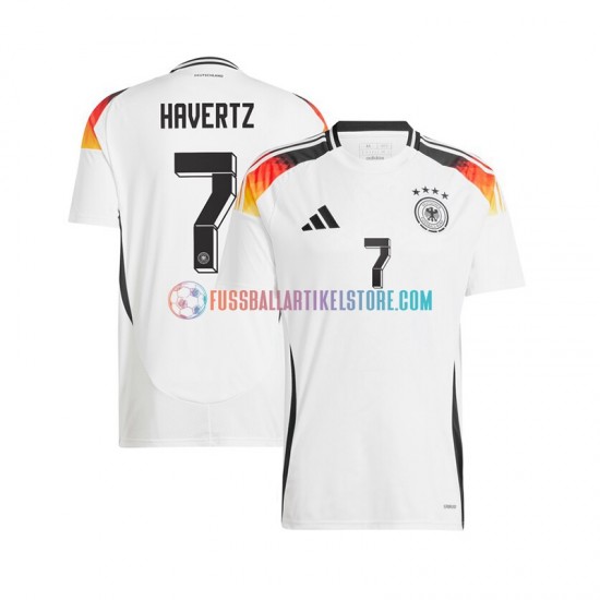 Deutschland Heimausrüstung Havertz 7 Euro 2024 Herren Trikot S/S