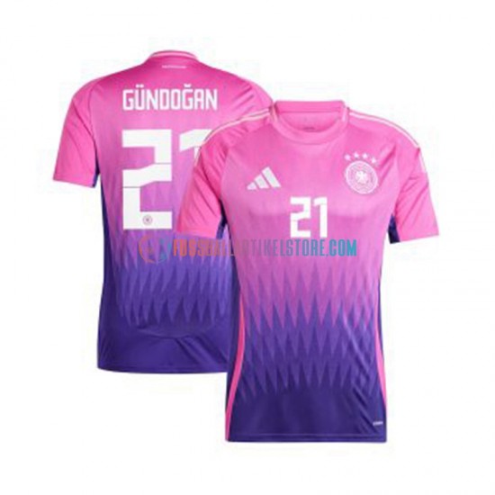 Deutschland Auswärtsausrüstung Ilkay Gundogan 21 Euro 2024 Herren Trikot S/S