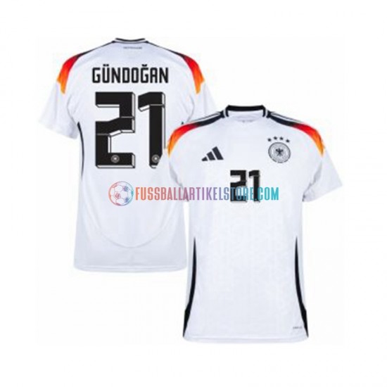 Deutschland Heimausrüstung Ilkay Gundogan 21 Euro 2024 Herren Trikot S/S