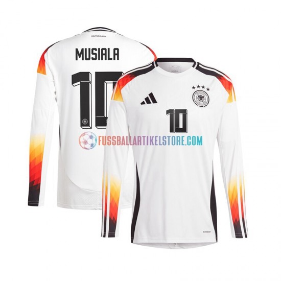 Deutschland Heimausrüstung Jamal Musiala 10 Euro 2024 Herren Trikot L/S