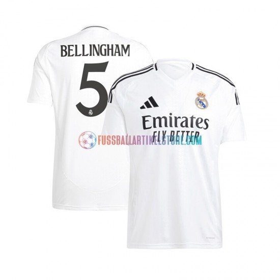 Real Madrid Heimausrüstung Jude Bellingham 5 2024-2025 Herren Trikot S/S