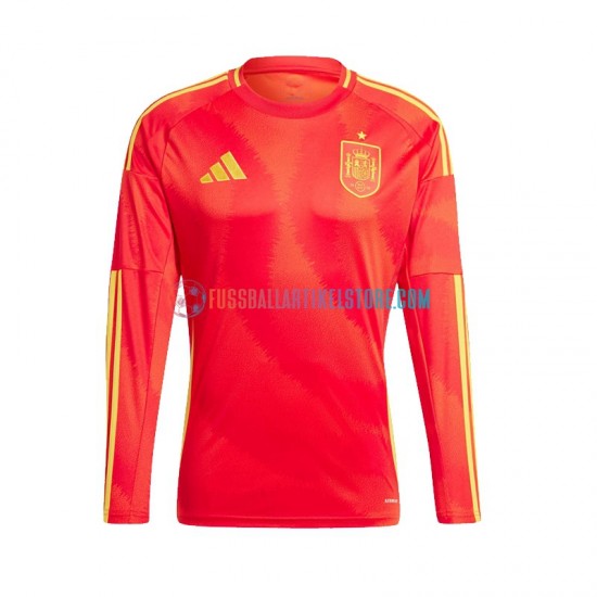 Spanien Heimausrüstung Euro 2024 Herren Trikot L/S