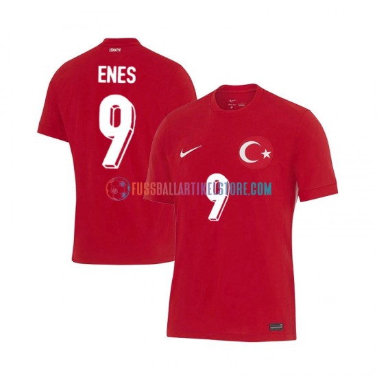 Türkei Auswärtsausrüstung Enes Unal 9 Euro 2024 Herren Trikot S/S