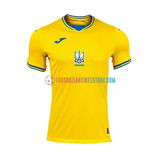 Ukraine Heimausrüstung Euro 2024 Herren Trikot S/S