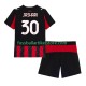 AC Mailand Heimausrüstung Ardon Jashari 30 2025-2026 Kinder Set(Trikot und Hose) S/S