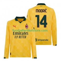 AC Mailand Ausweichausrüstung Modrić Luca 14 2025-2026 Herren Trikot L/S