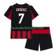 AC Mailand Heimausrüstung Santiago Gimenez 7 2025-2026 Kinder Set(Trikot und Hose) S/S