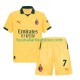 AC Mailand Ausweichausrüstung Santiago Gimenez 7 2025-2026 Kinder Set(Trikot und Hose) S/S