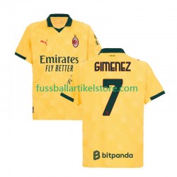 AC Mailand Ausweichausrüstung Santiago Gimenez 7 2025-2026 Herren Trikot S/S
