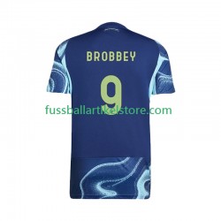 Ajax Amsterdam Auswärtsausrüstung Brian Brobbey 9 2025-2026 Herren Trikot S/S