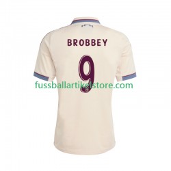 Ajax Amsterdam Ausweichausrüstung Brian Brobbey 9 2025-2026 Herren Trikot S/S