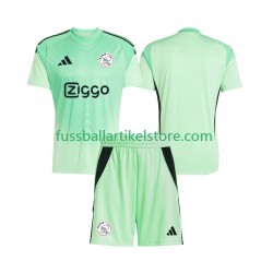 Ajax Amsterdam Heimausrüstung Torwart 2025-2026 Kinder Set(Trikot und Hose) S/S