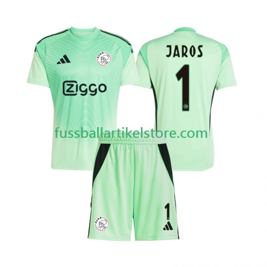 Ajax Amsterdam Heimausrüstung Torwart Vitezslav Jaros 1 2025-2026 Kinder Set(Trikot und Hose) S/S
