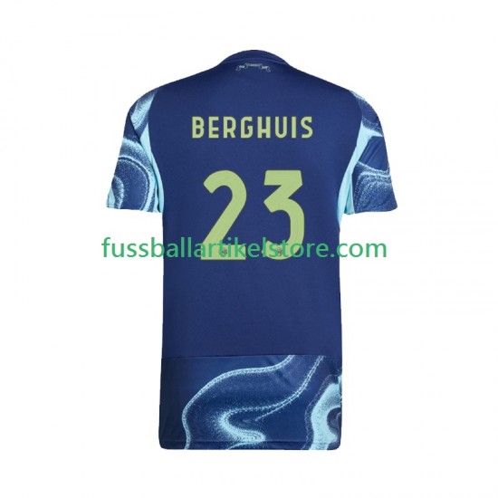 Ajax Amsterdam Auswärtsausrüstung Steven Berghuis 23 2025-2026 Herren Trikot S/S