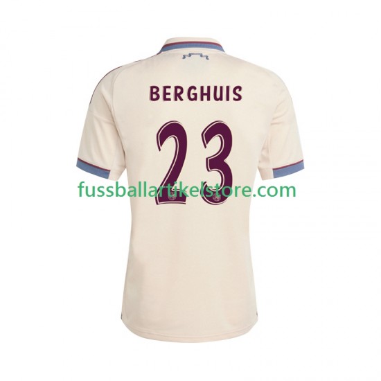 Ajax Amsterdam Ausweichausrüstung Steven Berghuis 23 2025-2026 Herren Trikot S/S