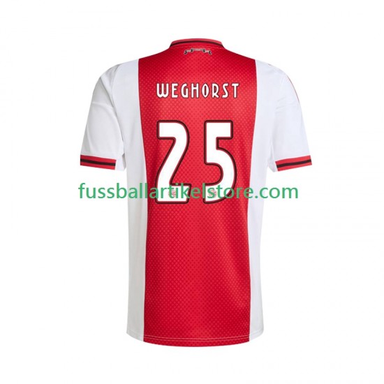 Ajax Amsterdam Heimausrüstung Wout Weghorst 25 2025-2026 Herren Trikot S/S