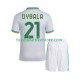 AS Rom Ausweichausrüstung Dybala 21 2025-2026 Kinder Set(Trikot und Hose) S/S