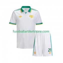 AS Rom Ausweichausrüstung Dybala 21 2025-2026 Kinder Set(Trikot und Hose) S/S