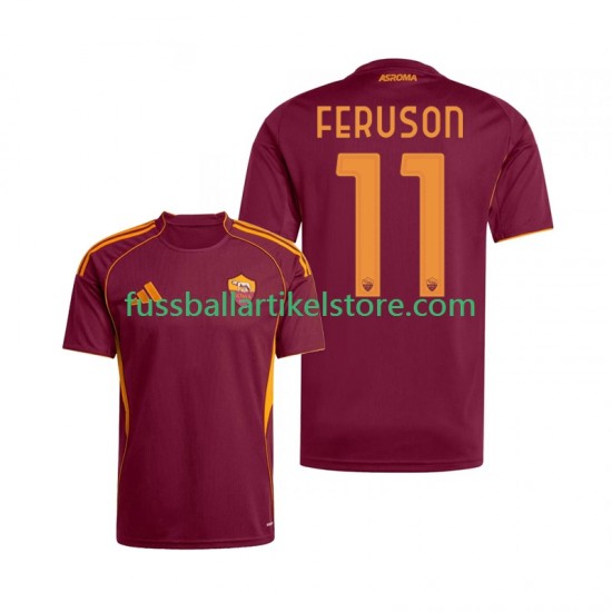AS Rom Heimausrüstung Evan Ferguson 11 2025-2026 Herren Trikot S/S