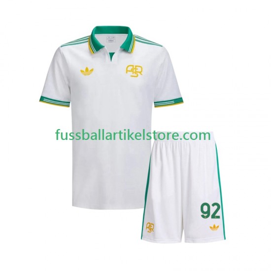AS Rom Ausweichausrüstung Stephan El Shaarawy 92 2025-2026 Kinder Set(Trikot und Hose) S/S