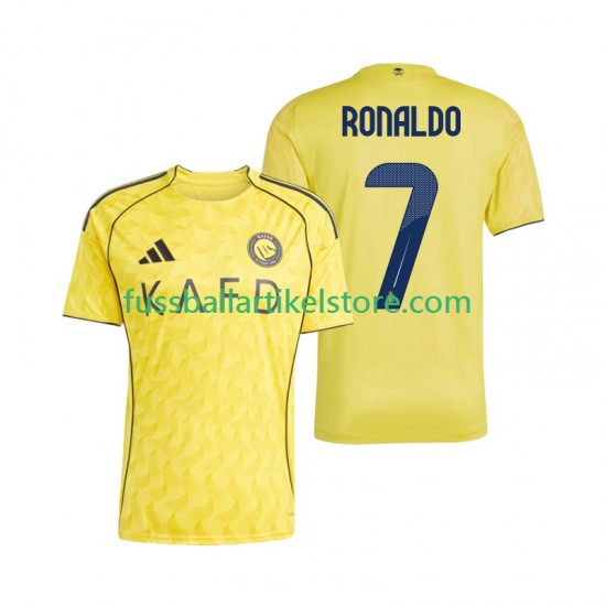 Heimausrüstung Al Nassr Cristiano Ronaldo 7 2025-2026 Herren Trikot S/S