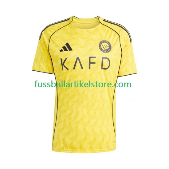 Heimausrüstung Al Nassr 2025-2026 Herren Trikot S/S