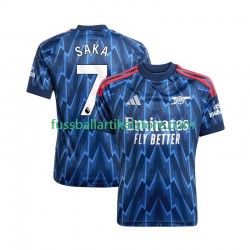 Arsenal Auswärtsausrüstung Bukayo Saka 7 2025-2026 Herren Trikot S/S