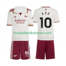 Arsenal Ausweichausrüstung Eberechi Eze 10 2025-2026 Kinder Set(Trikot und Hose) S/S