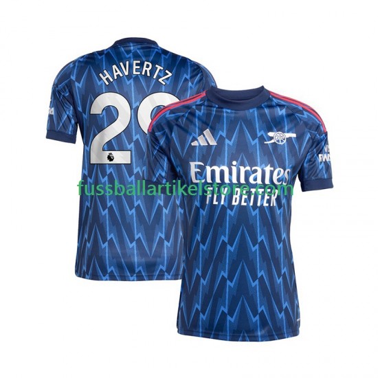 Arsenal Auswärtsausrüstung Kai Havertz 29 2025-2026 Herren Trikot S/S