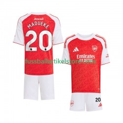 Arsenal Heimausrüstung Noni Madueke 20 2025-2026 Kinder Set(Trikot und Hose) S/S