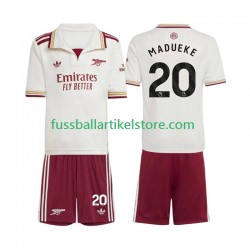 Arsenal Ausweichausrüstung Noni Madueke 20 2025-2026 Kinder Set(Trikot und Hose) S/S