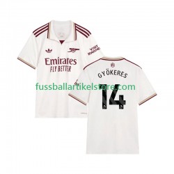 Arsenal Ausweichausrüstung Viktor Gyokeres 14 2025-2026 Herren Trikot S/S