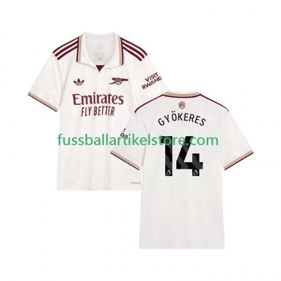 Arsenal Ausweichausrüstung Viktor Gyokeres 14 2025-2026 Herren Trikot S/S