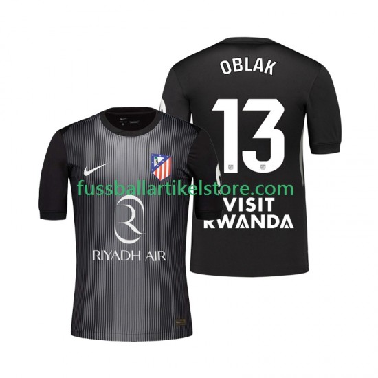 Atlético Madrid Auswärtsausrüstung Torwart Jan Oblak 13 2025-2026 Herren Trikot S/S