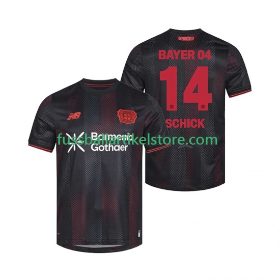 Bayer 04 Leverkusen Heimausrüstung Patrik Schick 14 2025-2026 Herren Trikot S/S