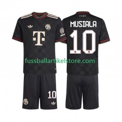 FC Bayern München Ausweichausrüstung Jamal Musiala 10 2025-2026 Kinder Set(Trikot und Hose) S/S