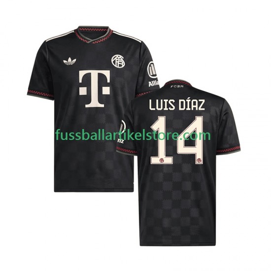 FC Bayern München Ausweichausrüstung Luis Diaz 14 2025-2026 Herren Trikot S/S