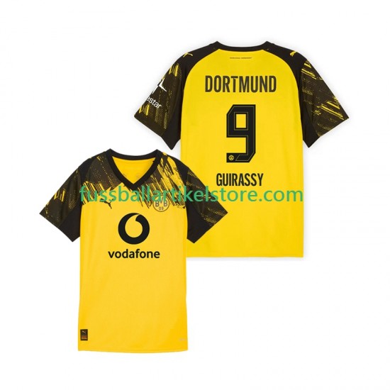 Borussia Dortmund Heimausrüstung Serhou Guirassy 9 2025-2026 Herren Trikot S/S