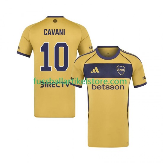 Boca Juniors Auswärtsausrüstung Edinson Cavani 10 2025-2026 Herren Trikot S/S