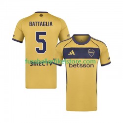 Boca Juniors Auswärtsausrüstung Rodrigo Battaglia 5 2025-2026 Herren Trikot S/S