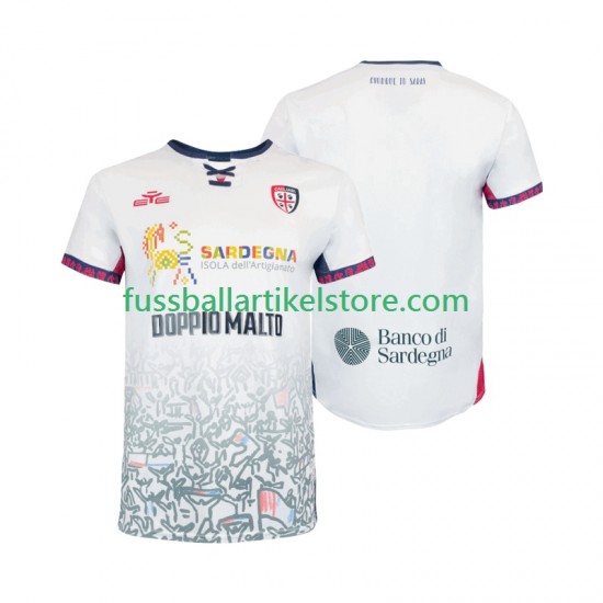 Cagliari Auswärtsausrüstung 2025-2026 Herren Trikot S/S